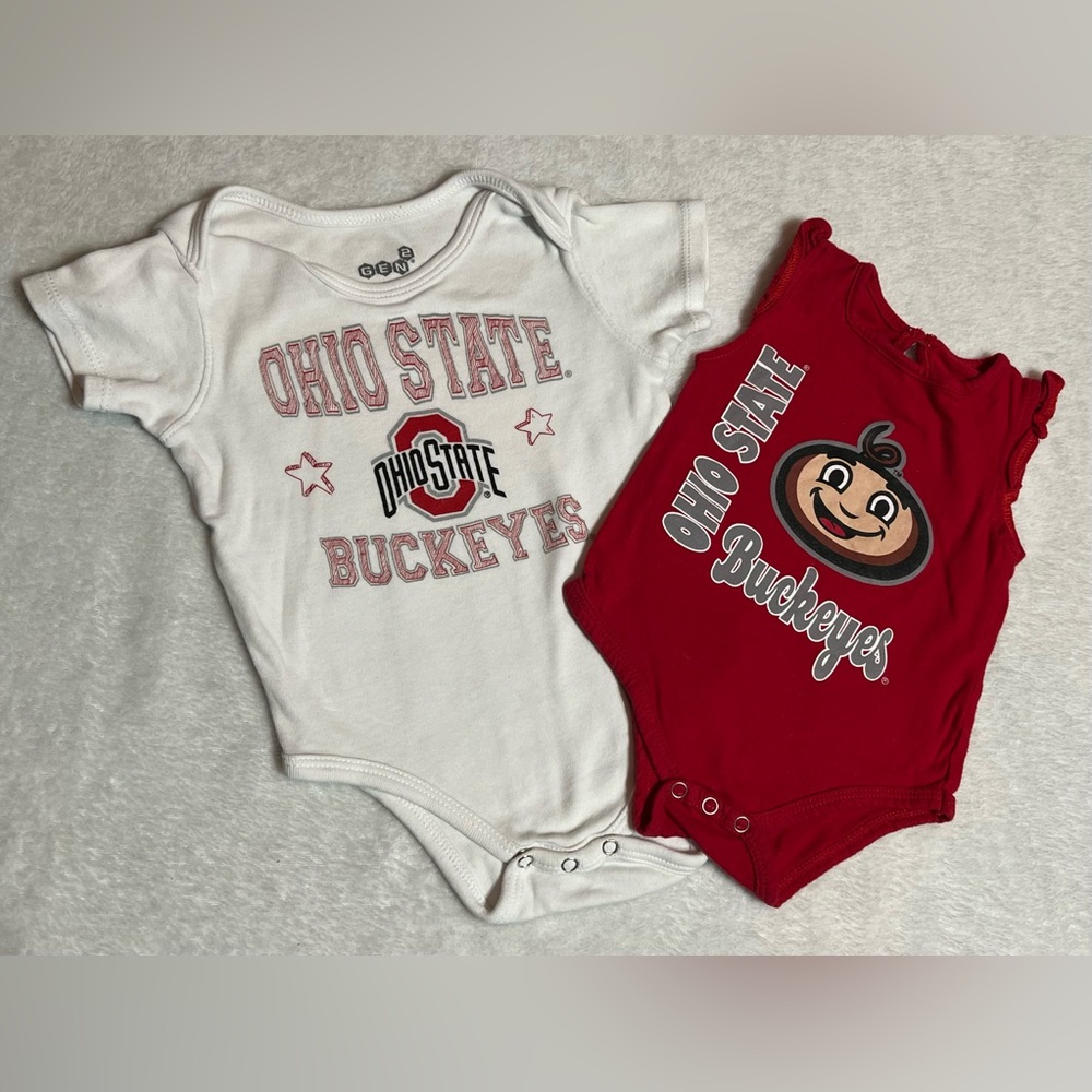 Ohio State Buckeyes Baby Onesie Bundle